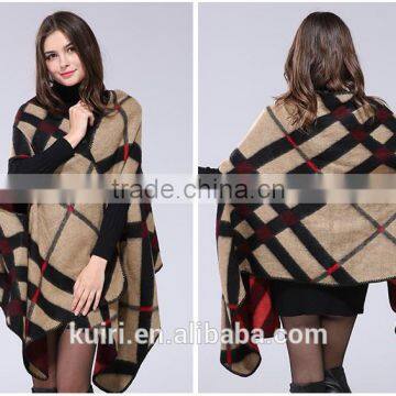 2015 Autumn & Winner Women's Shawl Plaid Scarves Cashmere Shawl Large Square Thick Warm Scarf photo-4