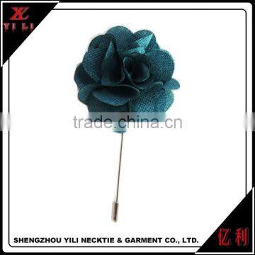 New Arrived High Quality Wedding and Party Flower Chiffon Lapel Pin photo-3