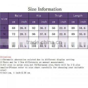 Pictures of Jeans Patchwork Blue Pants Women Casual Pants photo-5