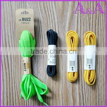 Nylon Bootlaces Tolerant Shoe Laces Plain Color Manufacturer photo-2