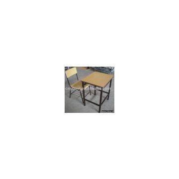 single school desk and chair