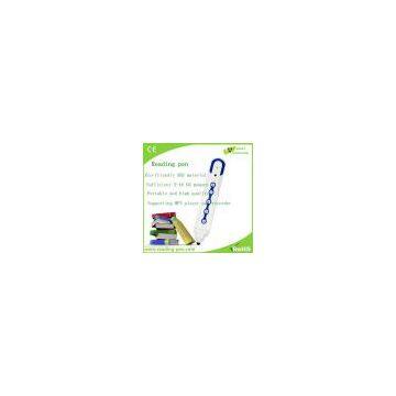 Smart educational language learning machine with customized books