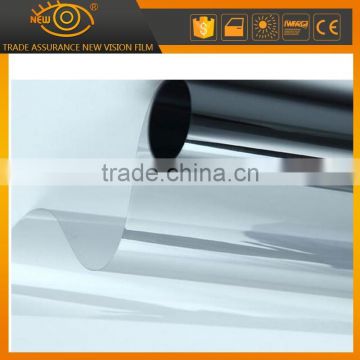 high tech Ir blocking light blue color decorative safety window film for auto tinting