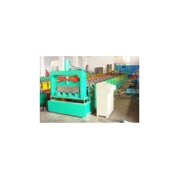 10-15m/min Speed Metal Deck Roll Forming Machine With 0.8 1.2mm Coil Thickness