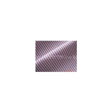 103g/sm High Count 100% Cotton Yarn Dyed , Plain Weave Stripe Fabric