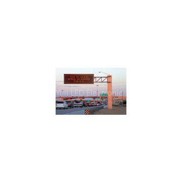 Semi Outdoor Single Color P10 LED Display Message Sign Board