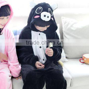 Sister or Brother Flannel Fleece Cartoon Onesie With Top Quality photo-3