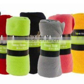 Cozy 50x60 Fleece Blanket(assorted)throw. Sales Promotion
