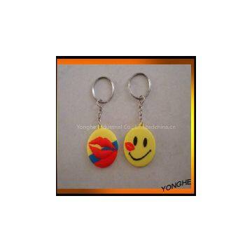 popular love kiss key ring for lovers wedding souvenirs