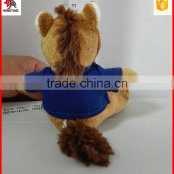 11cm Stuffed Horse Toy Keychain photo-5