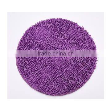 Soft And Comfortable All-purpose Blank Chenille Round Door Mat
