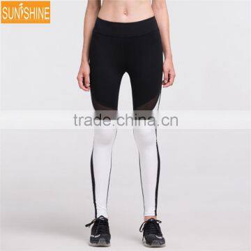 Hot Fashion Custom Logo Women Mesh Fitness Leggings Active Wear Women Yoga Leggings photo-4