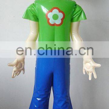 Inflatable cartoon doll toy inflatable 3D boy model cartoon girl model