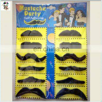 6pcs Halloween Stylish Black Party Fake Beard HPC-1650