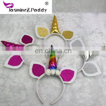 New arrival wholesale unicorn headband