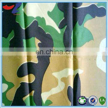 anti-static waterproof camo printed taffeta fabric