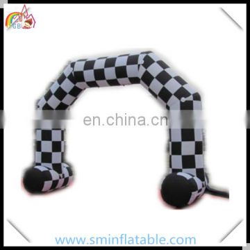 Classical inflatable finish line for sport event, inflatable entrance racing arch for advertising