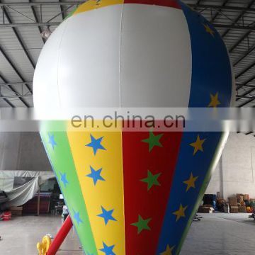 cheap giant advertising Inflatable rooftop star ground balloon