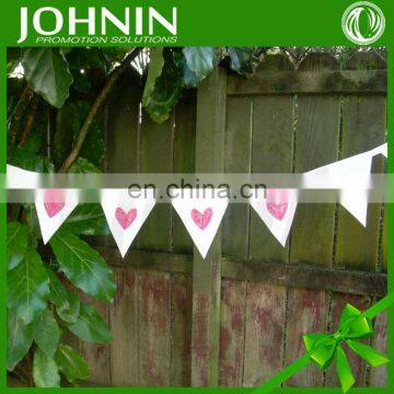 china made top quality Cheap printed party decoration fabric bunting