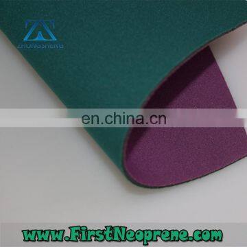Environmentally Friendly 2mm Thickness Neoprene High Quality Rubber Coated Fabric