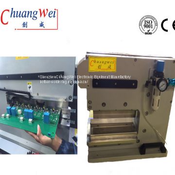 Pneumatic Pcb Depanelizer With Solid Iron Frame And Two Sharp Linear Blades,CWVC-200