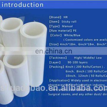 PP sticky roller white color