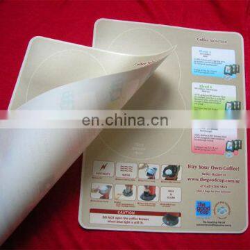 decorative pp tablemat/placemat/tablemat/desk pad