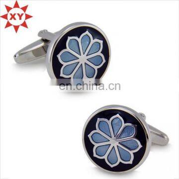 Europe style fashionable metal cuff button for gift