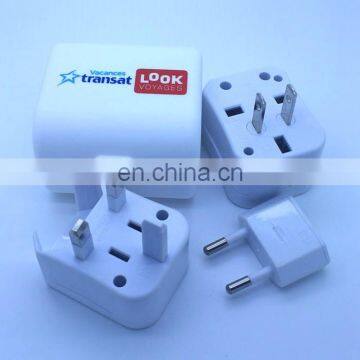 Combined travel adapter