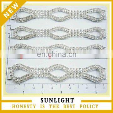 fashion rhinestone swimwear connectors/ bikini connector