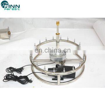 guangzhou factory customized make stainless big and small music water fountain dancing