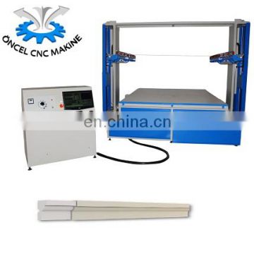 CNC foam cutting machines eps decoration(hot wire )