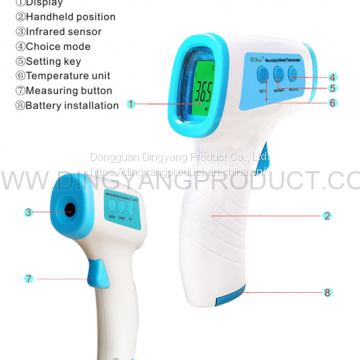 Forehead Thermometer for Adults, Non Contact Thermometers, Forehead and Ear Thermometer for Baby Kids & Adults photo-2