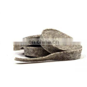 100% WOOL FELT RIBBON,wool Felt Belt , Stripe photo-4