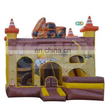 custom cheap inflatable basic workman air jumper moonwalk kids castle for commercial