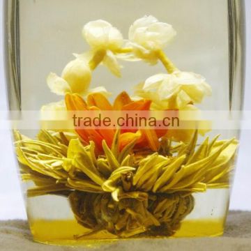 China well-known new year tea gift blooming flower tea,natural and health Blooming flower Tea