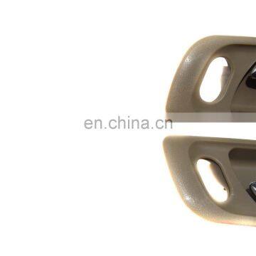 Front Pair Beige Interior Door Handles For 1998-2002 Honda Accord Sedan Odyssey