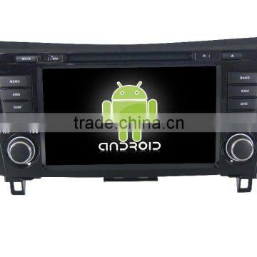 Quad core!car dvd with mirror link/DVR/TPMS/OBD2 for 8 inch touch screen quad core 4.4 Android system NISSAN X-TRAIL/QASHQAI