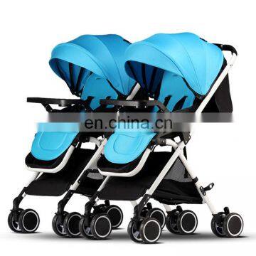 High quality lightweight twins strollers baby double stroller baby