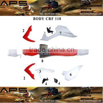 Motorcycle Plastic Set for 2013 CRF110 Mini off-road Dire BIke