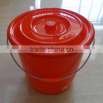 30L good quality plastic bucket with lid, plastic barrel and pail