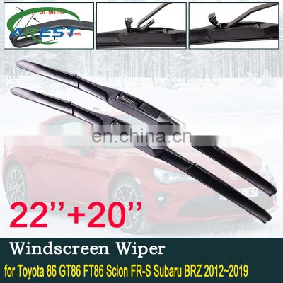 Car Wiper Blade for Toyota 86 GT86 FT86 Scion FR-S Subaru BRZ 2012~2019 Windscreen Windshield Wipers Car Accessories 2013 2014