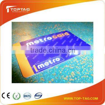 low cost 13.56Mhz high frequent smart card / contact paper rfid card