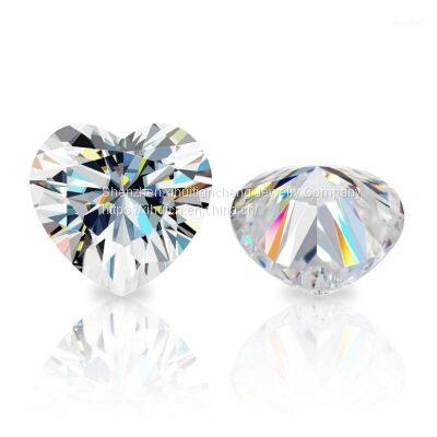 Loose Gemstones Moissanite Stones D Color VVS1 Heart Shaped Excellent Cut Pass Diamond Tester For Women's Jewelry photo-4