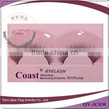 natural looking high quality comfortable fiber false eyelashes