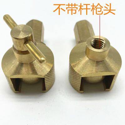 Silver Adjustable Car Button Head Oil Nozzle Connector photo-5