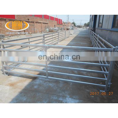 Galvanized livestock panels and steel sheep panels