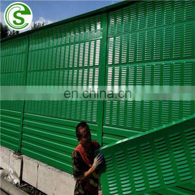 2 m high Bridge soundproof fence noise barricade sound barrier for residential area