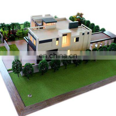 Customized home architectural building scale model / 3D architecture luxury villa  model