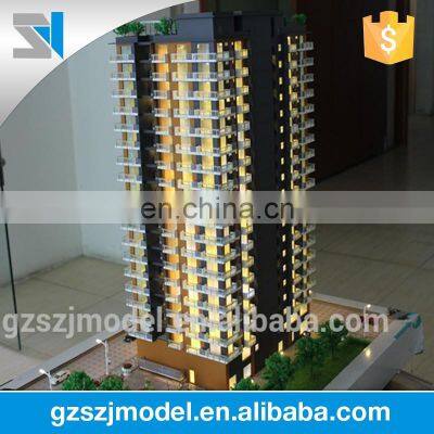 Miniature Residential Model With Lighting Control, Architectural 3d Mosque Model photo-2